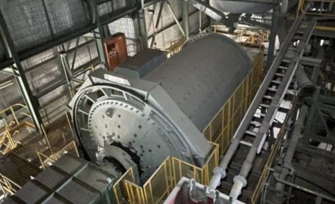 The Outokumpu ball mill. Credit: Meeka.