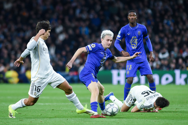 (SP)SPAIN-MADRID-FOOTBALL-UEFA CHAMPIONS LEAGUE-REAL MADRID VS AS MONACO