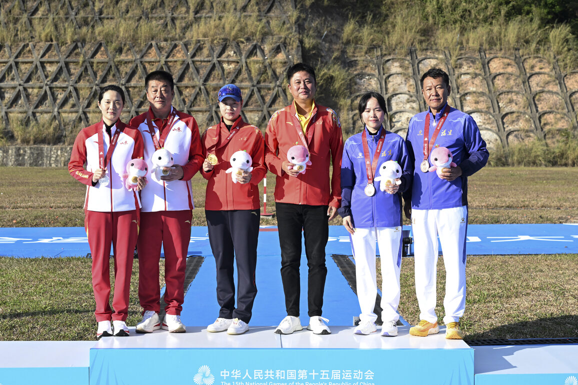 (SP)CHINA-15TH NATIONAL GAMES-SHOOTING-SKEET-WOMEN (CN)