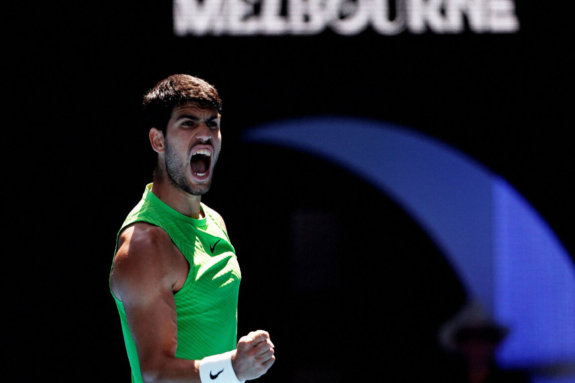Carlos Alcaraz beats Tommy Paul to reach Australian Open quarter-final