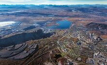 The Kiruna mine in Sweden.