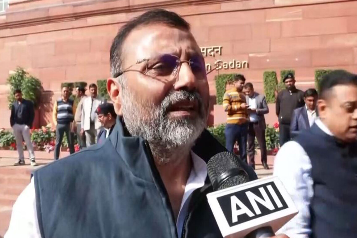 BJP MP Nishikant Dubey writes to Lok Sabha speaker demanding probe into Rahul Gandhi's "unethical conduct"