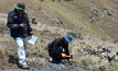  Sampling Mineralisation at Surface in Corona Area