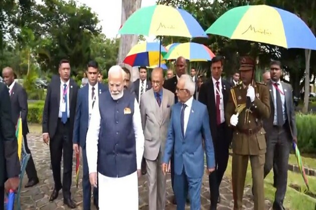 "Happy that Ayurveda is gaining popularity in Mauritius": PM Modi visits Ayurveda Garden developed in collaboration with India.