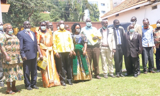 NRM receives over 60 defectors from Opposition NRM receives over 60 defectors from Opposition