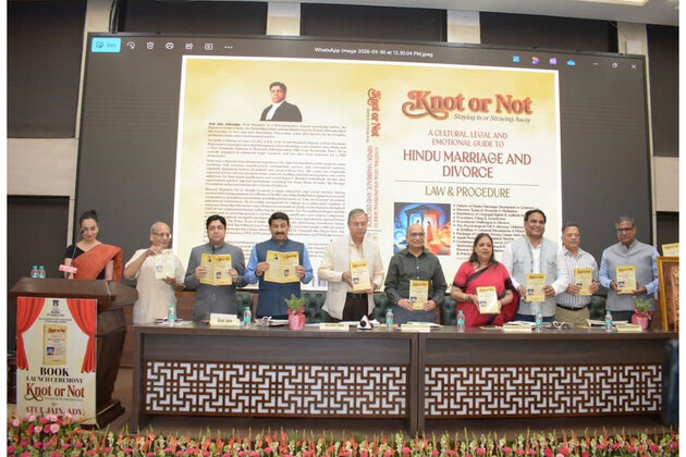 Advocate Atul Jain's Book 'Knot or Not: Staying In or Straying Away' Launched at Constitution Club by Who's Who of the Judiciary, Legislature, Executive and Media