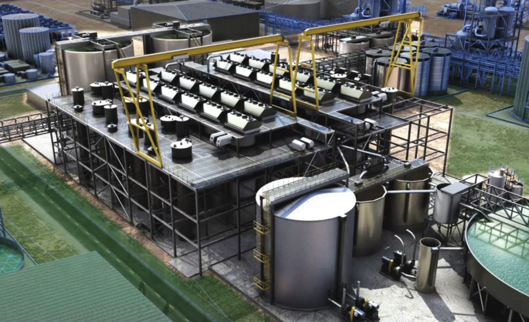 Representative model of Clean TeQ’s proprietary Clean-IX Moving Bed Ion Exchange system, designed for selective and efficient removal of contaminants such as hardness from lithium brine.