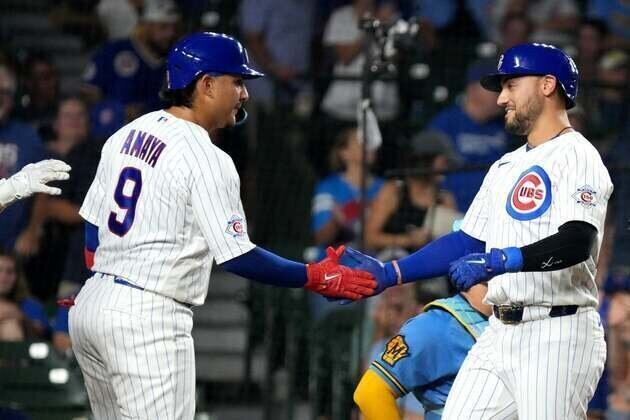 Cubs ride momentum of HR onslaught into another clash vs. Brewers