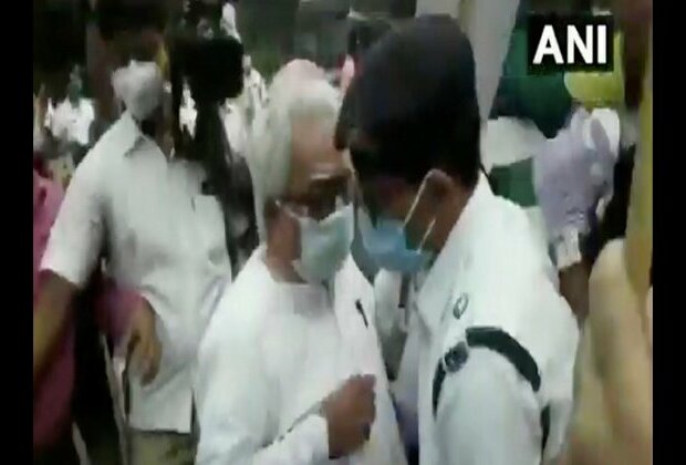 Biman Bose detained after protest against West Bengal government