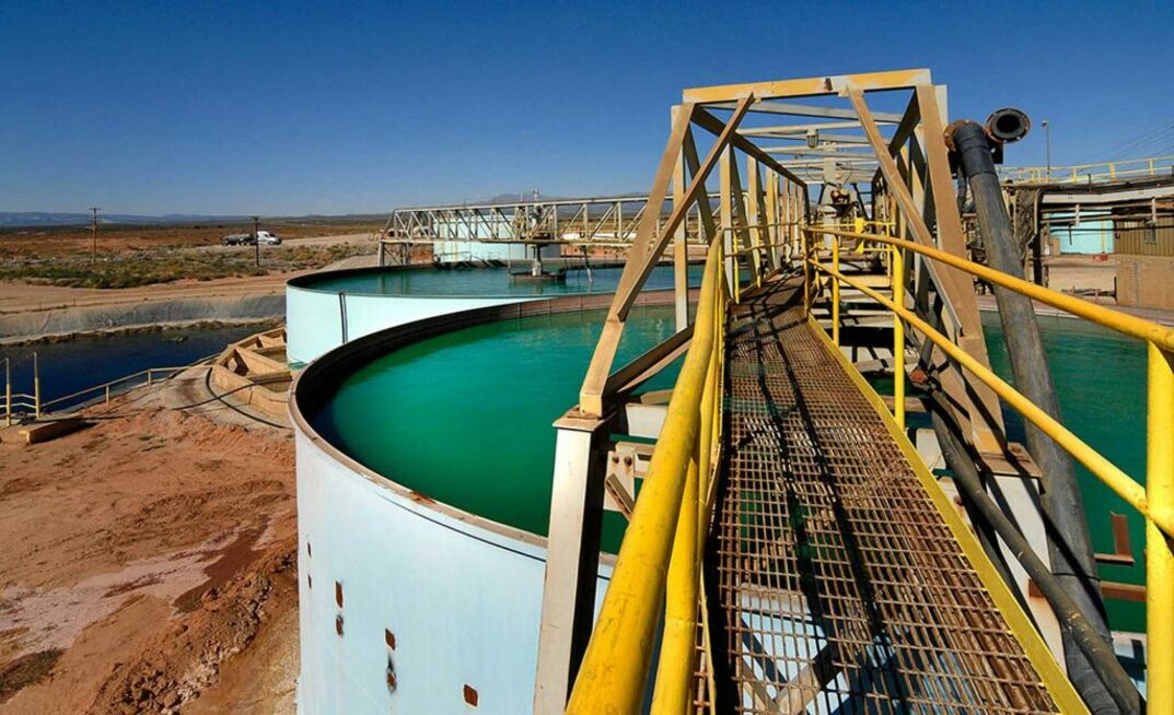 The White Mesa mill in Utah, US