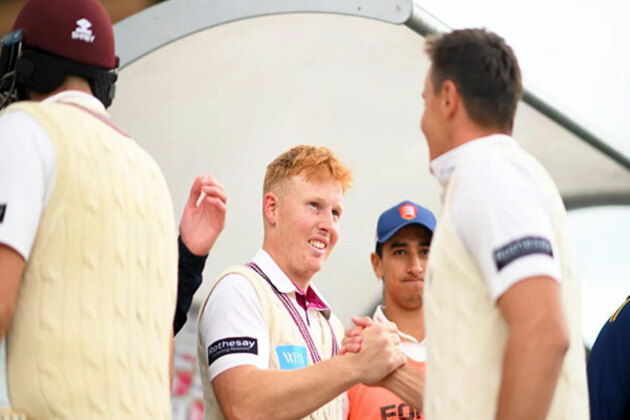 James Rew drafted into England's squad for one-off Test against Zimbabwe after injury rules out Jordan Cox