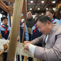 (ZhejiangPictorial) CHINA-ZHEJIANG-DEQING-SILK TAPESTRY (CN)