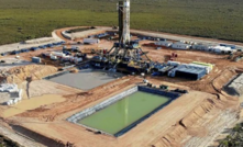 New Zealand Oil & Gas Ventia 106 rig (picture from an earlier well). Image provide by NZOG.