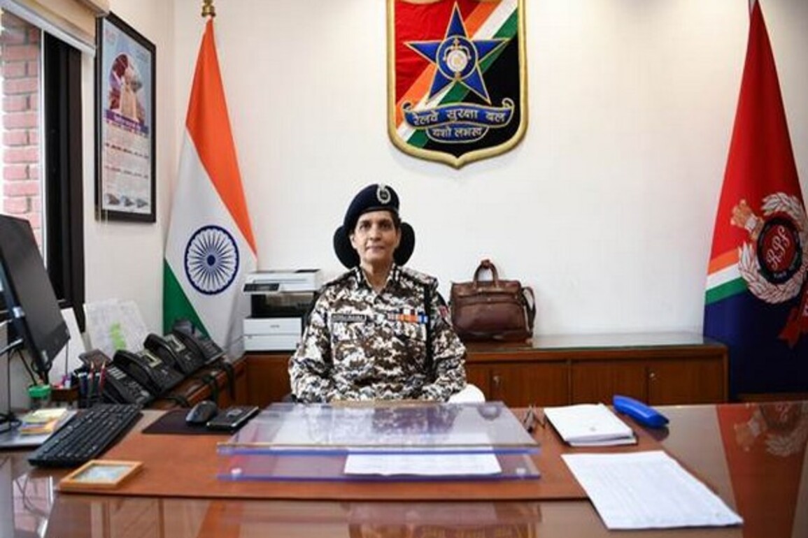 Sonali Mishra assumes charge as DG RPF