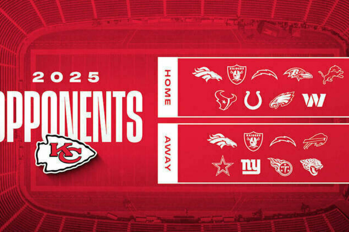 Here's a Look at the Chiefs Opponents in 2025