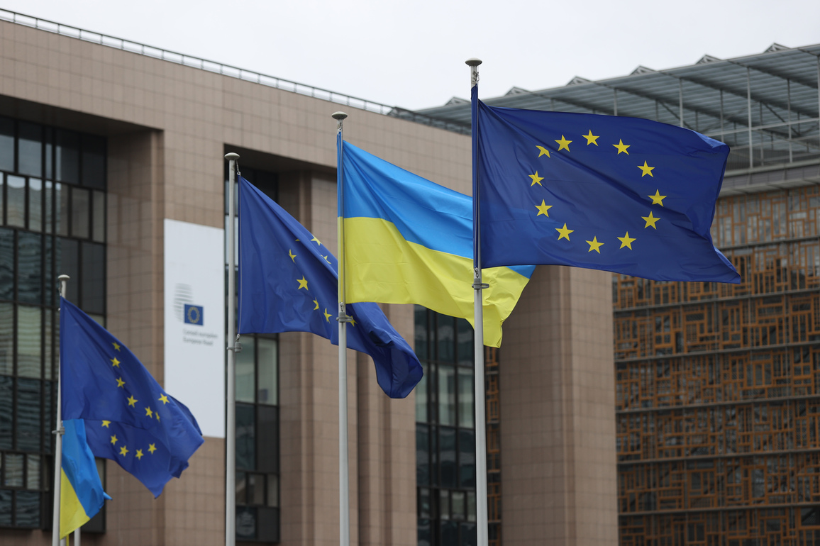 BELGIUM-BRUSSELS-EU-UKRAINE-AID