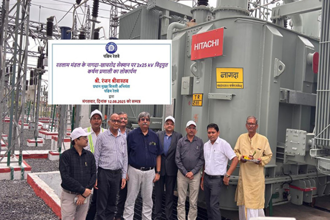 Western Railway Achieves Major Milestone with Commissioning of India's First 2x25 kV Traction Substation under "Mission Raftaar"