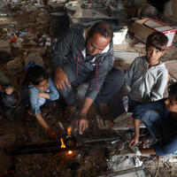 MIDEAST-GAZA CITY-FARMER-HUGE LOSSES