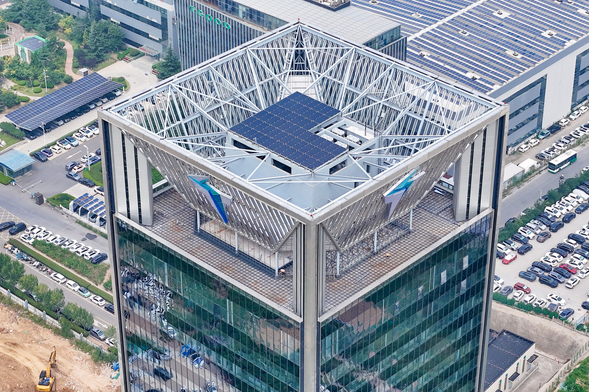 CHINA-SHANDONG-QINGDAO-ULTRA ZERO-CARBON BUILDING-OPERATION (CN)