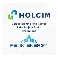 Holcim and Peak Energy Sign Largest Behind-the-Meter Solar Project in the Philippines