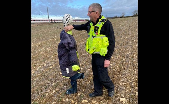 Body of scarecrow sparks police investigation