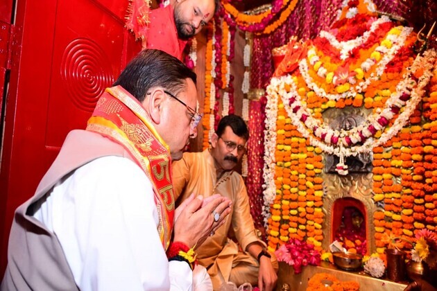 Uttarakhand CM offers prayers at temple in Kashipur, says Infra works progressing rapidly in city