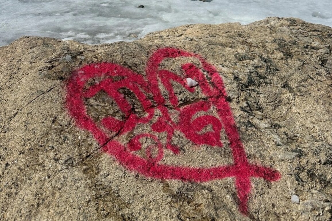 Clear Creek sheriff- Vandals leave graffiti near St. Mary's Glacier