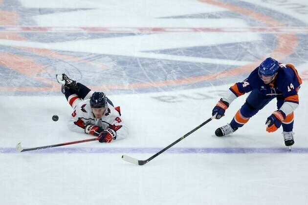 Aliaksei Protas scores twice to leads Capitals past Islanders