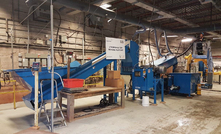  Neometals' battery recycling plant in Canada.