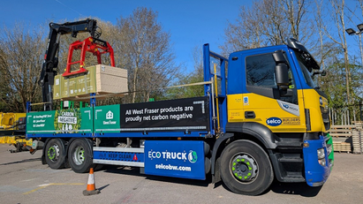West Fraser sponsors Selco natural-gas trucks 