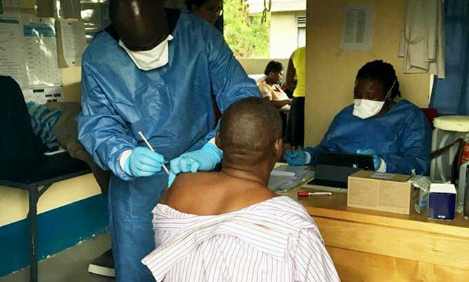 Ebola vaccination starts in five districts Ebola vaccination starts in five districts