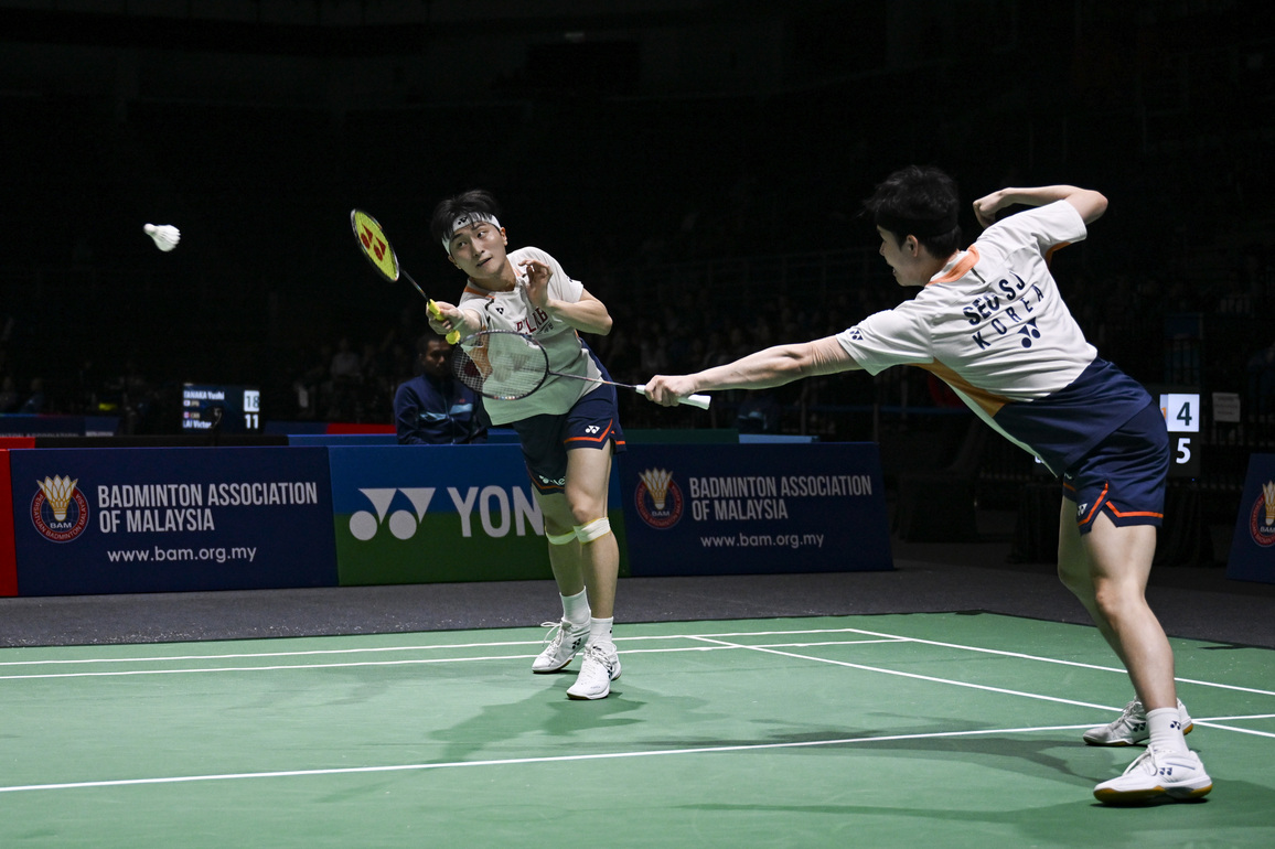(SP)MALAYSIA-KUALA LUMPUR-BADMINTON-MALAYSIA OPEN-MEN'S DOUBLES