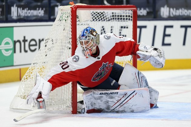 Blue Jackets place G Elvis Merzlikins on IR