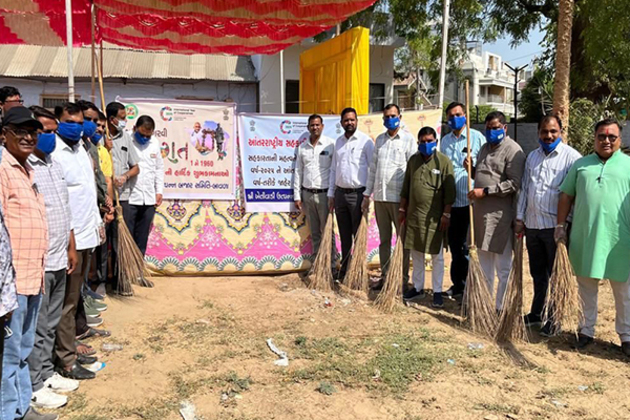 Special cleanliness campaign held at religious places across Gujarat