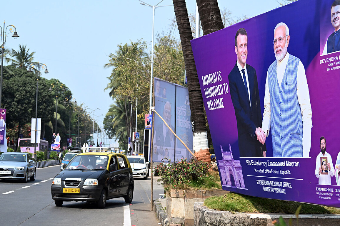 "See you in Mumbai, my dear friend!": PM Modi welcomes French President Emmanuel Macron on his visit to India