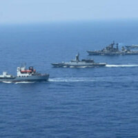 Russian, Indian navies test firepower (VIDEO)