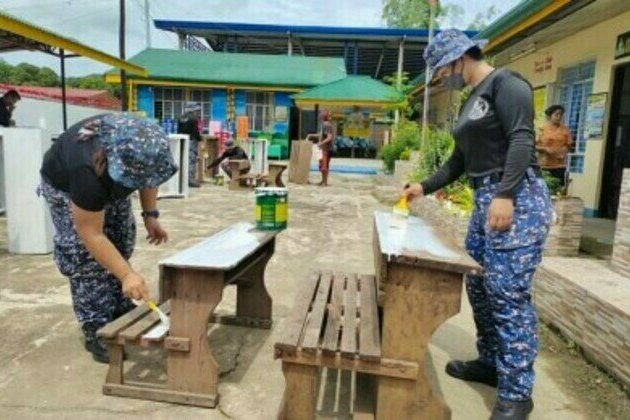 1K BJMP men join this year's Brigada back to school challenge