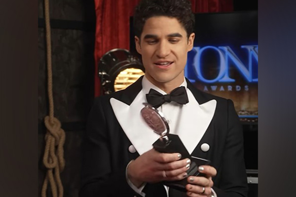 Darren Criss wins first Tony Award for Best Actor in a Musical, dedicates it to his wife