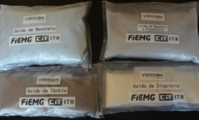 The facility will process rare earths such as neodymium, praseodymium, dysprosium and terbium.