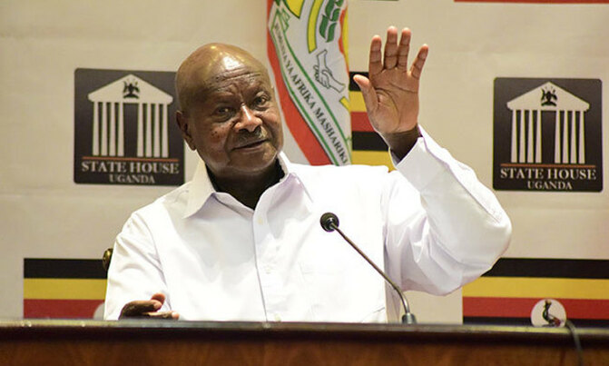 Museveni asks African Bishops to help address low productivity Museveni asks African Bishops to help address low productivity