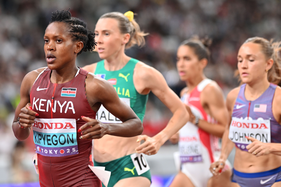 (SP)JAPAN-TOKYO-ATHLETICS-WORLD ATHLETICS CHAMPIONSHIPS-WOMEN'S 1500M-SEMIFINAL