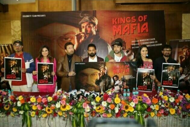 Actor Adam Saini Sekhar & Adhyayan Suman unveiled the poster for "The Kings of Mafia - Asia Chapter I"