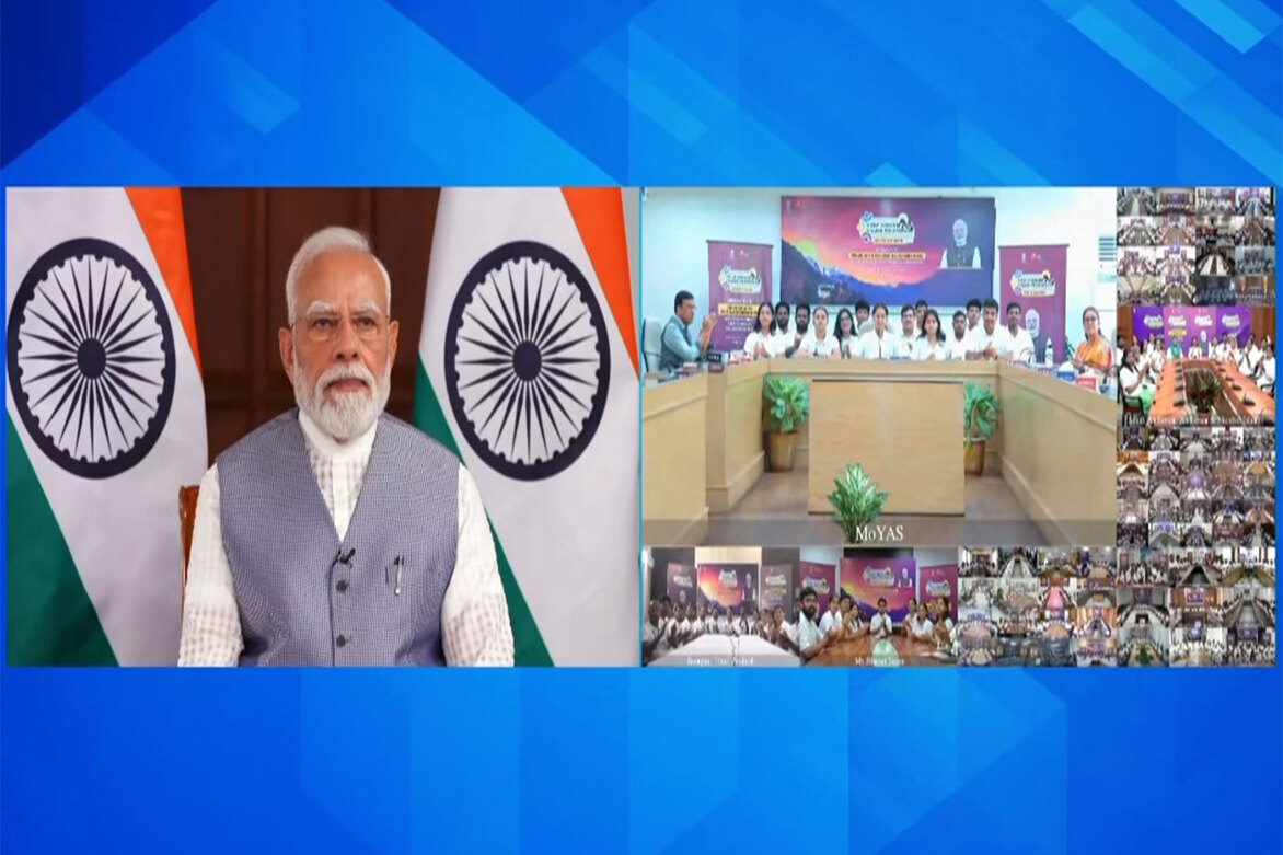 "Visit border every Diwali to meet soldiers": PM Modi recalls Chango visit during Viksit Vibrant Village Programme