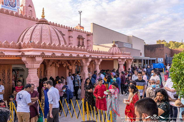 Australia: Swaminarayan Temple in Melbourne vandalised with 'hateful racial slurs'