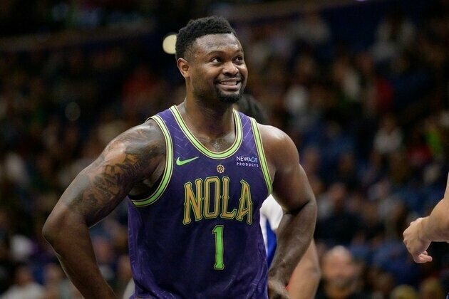 Pelicans' Zion Williamson (back) out vs. Pistons