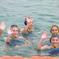 (SP)CHINA-HAINAN-SANYA-ASIAN BEACH GAMES-WATER POLO-WOMEN'S ROUND-ROBIN FINAL-CHINA'S HONG KONG VS KAZAKHSTAN(CN)
