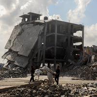 MIDEAST-GAZA-STRIP-CITY-DESTRUCTION