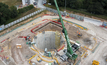  A 120t drilling rig was used to excavate the walls of the first ventilation shaft for the tunnels that make up part of the HS2 high-speed rail link in the UK