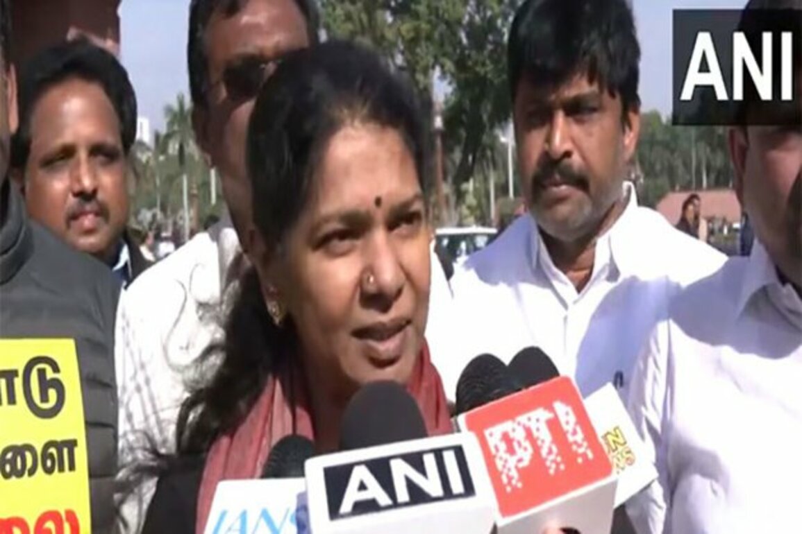 "Find permanent solution": DMK's Kanimozhi urges Centre to act on freeing Tamil Nadu fishermen in Sri Lanka
