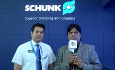 Schunk India at Imtex 2017 with The Machinist